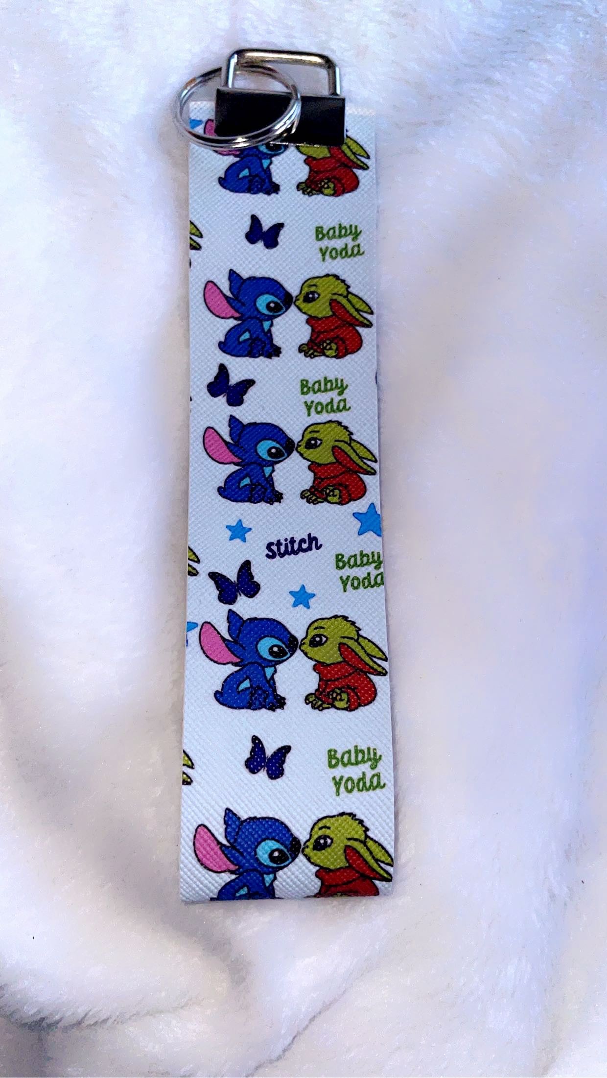 The child meets experiment 626 inspired wristlet