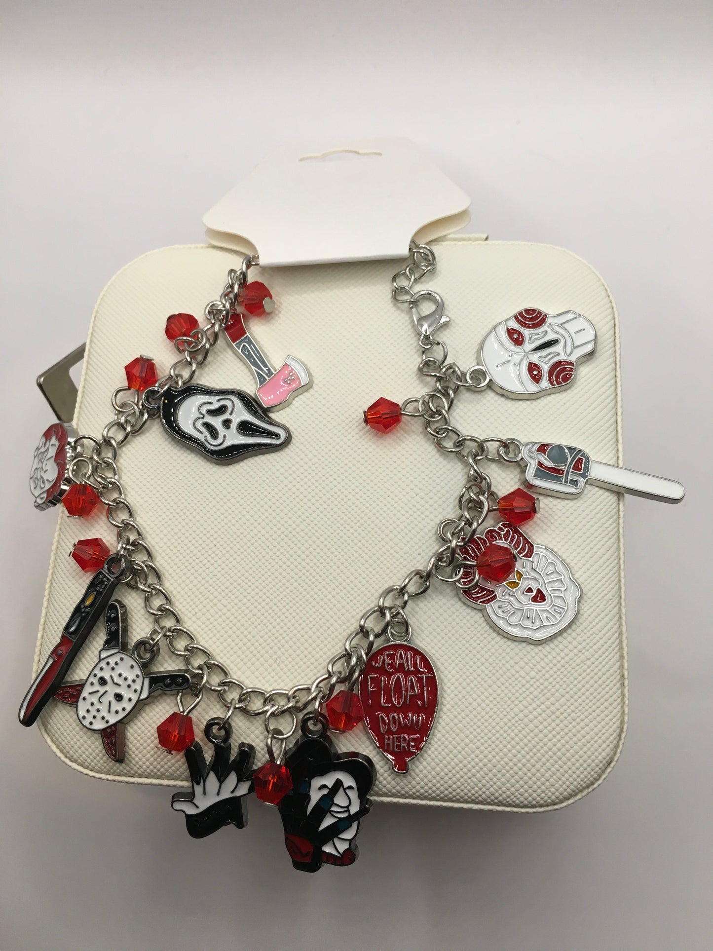 Horror icons charm bracelet