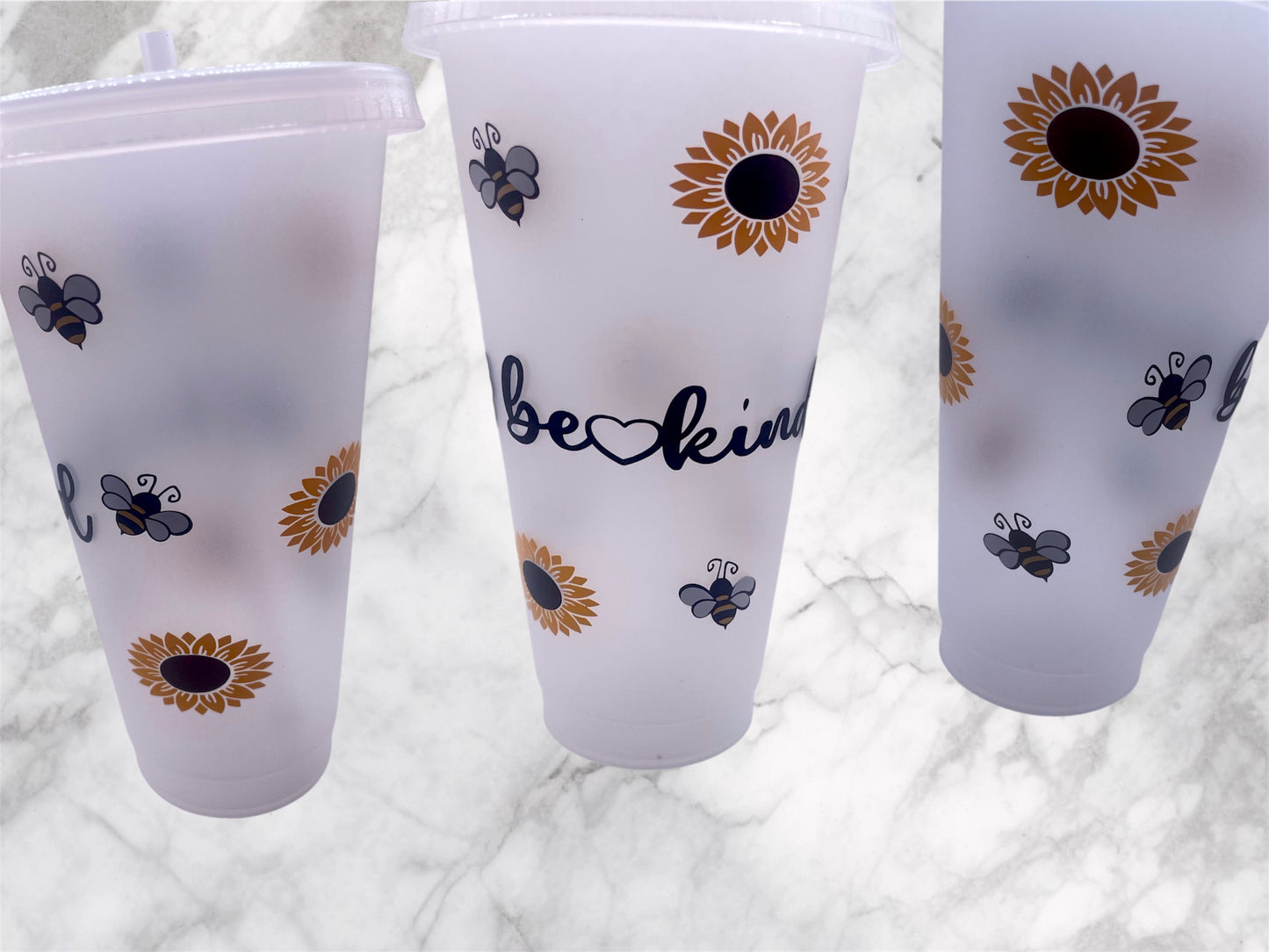 Be kind 24oz cold cup