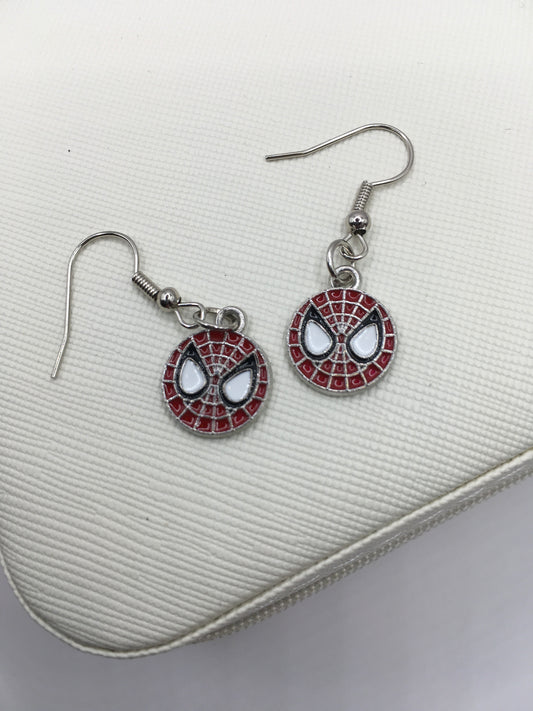 Spidey inspired earrings