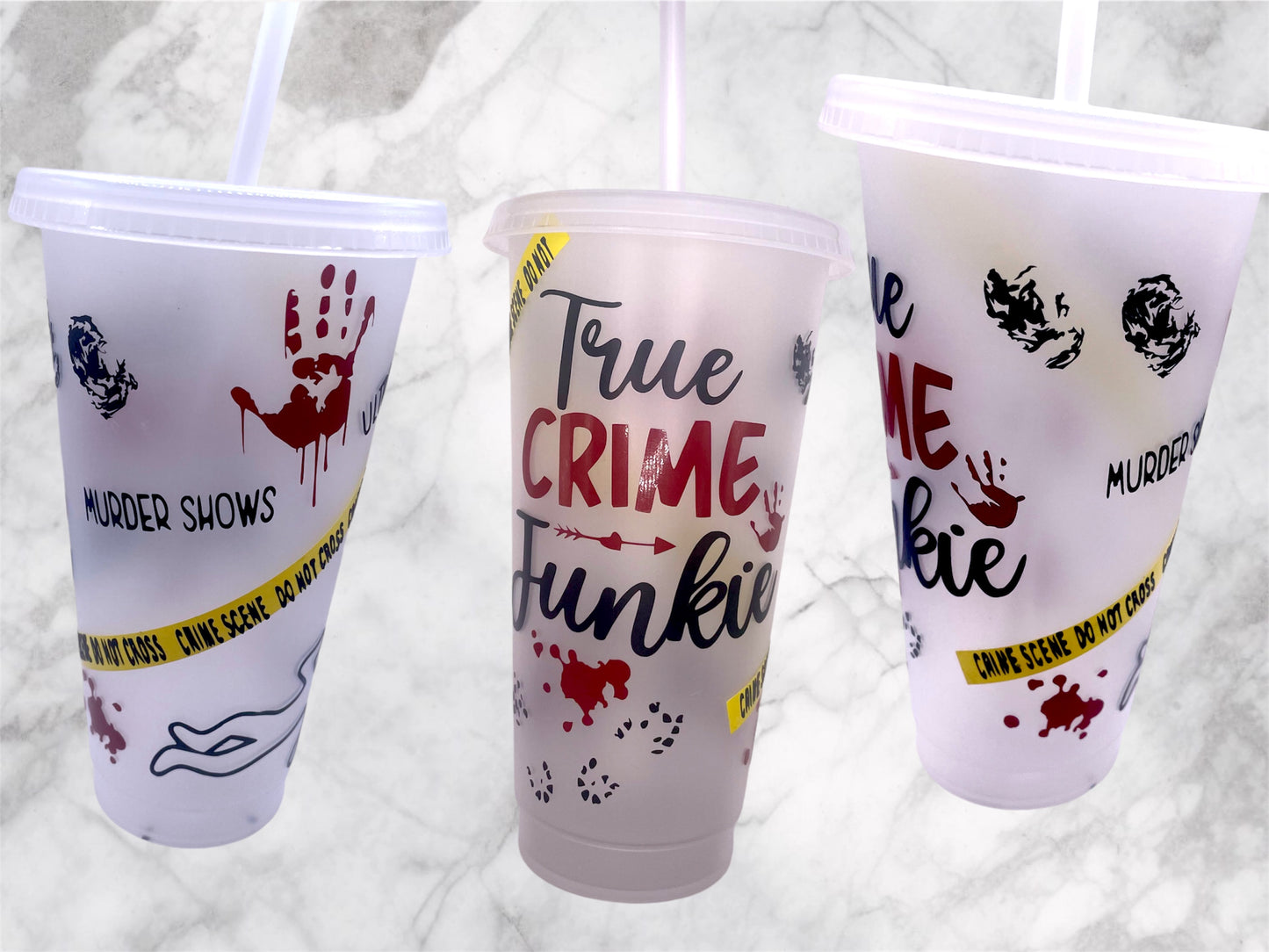 True crime junkie cold cup