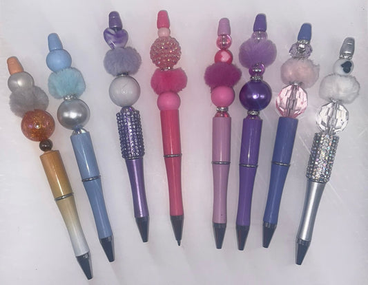 Bead pens (fluffy type)