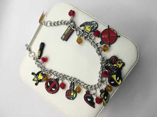 D and W inspired charm bracelet