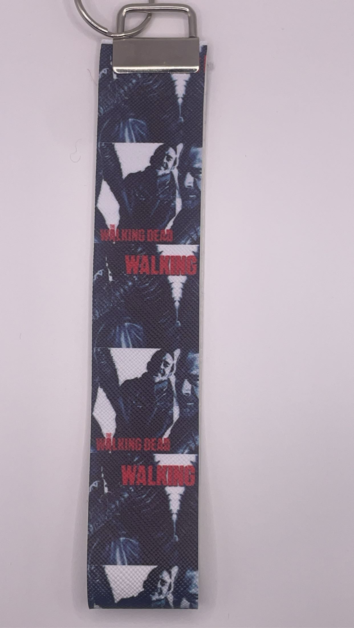 Negan inspired wristlet/keychain