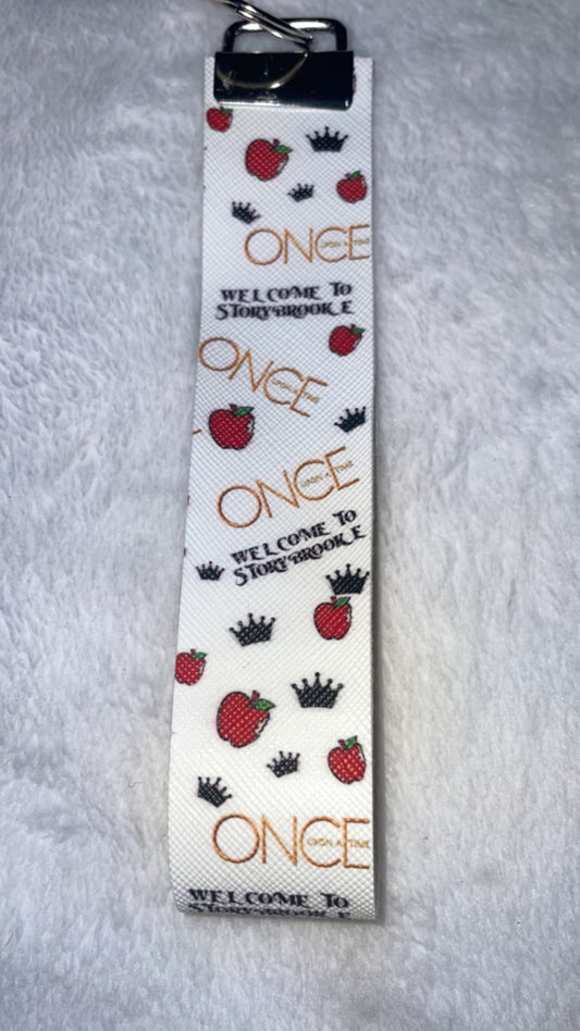 Once upon a time inspired wristlet