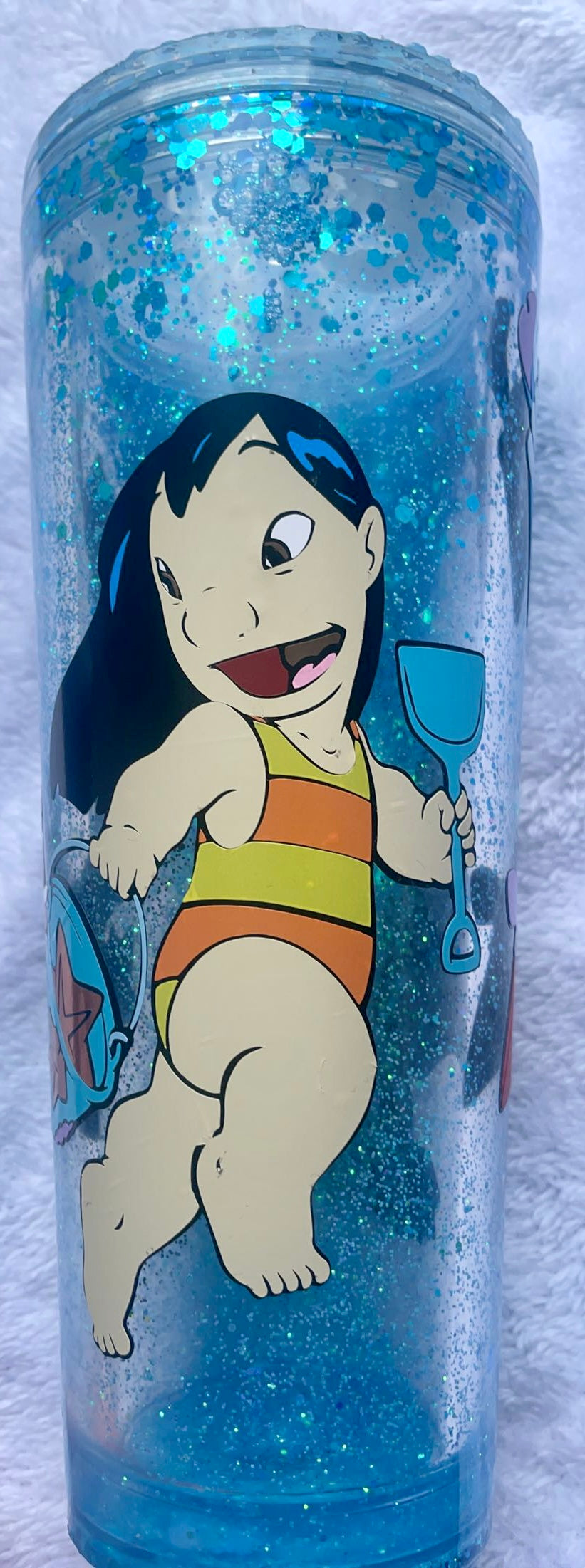 Experiment 626 summer inspired snow globe tumbler